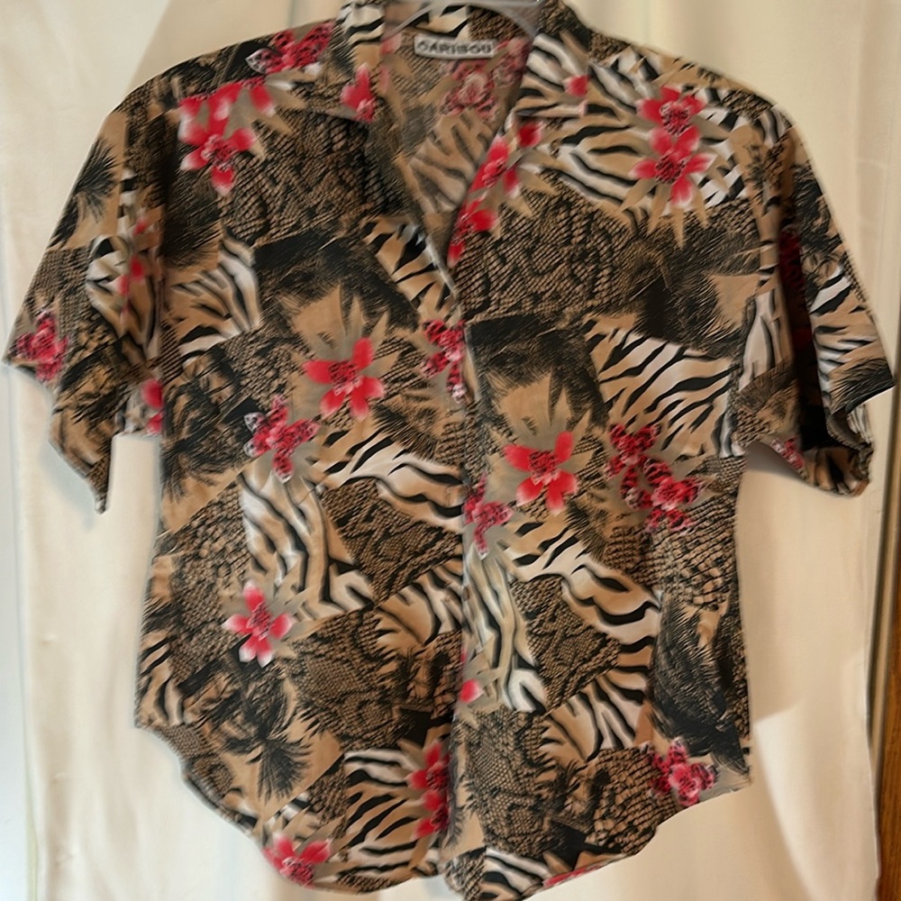 VINTAGE Caribou Hawaiian shirt